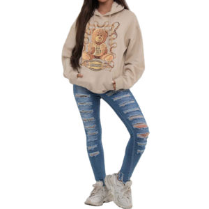 100% Pure Cotton Casual <b>Joker</b> Polo Solid Pattern Zipper Hooded for Autumn Oversize Men Women Double Zip up <b>Hoodie</b> - Product Image 1