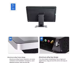จอสัมผัสขนาด 22 24 27 นิ้ว แบบ Capacitive PCAP HDMI USB สำหรับแสดงข้อมูลด้านสุขภาพ การศึกษาผู้ป่วย - Product Image 3