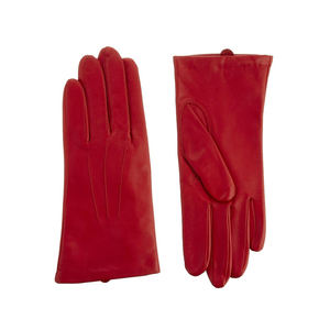 Venta al por mayor de alta calidad de cuero genuino de lujo guantes de vestir de invierno cálido forro de moda guantes de cuero - Product Image 6