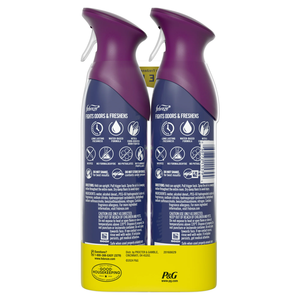 Febreze Ambientador en Aerosol, Spray para Habitaciones que Combate el Mal Olor, Downy Calm, 8.8oz, Paquete de 2 - Product Image 2