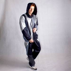 <b>Men's</b> Outdoor Hiking Windbreaker Tracksuit Waterproof Rain Zipper <b>Jacket</b> and Pants Two Piece Sets <b>Men</b> Windbreaker Tracksuit - Product Image 3