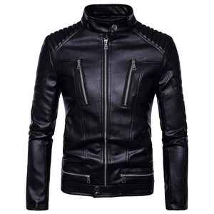 Veste en cuir pour homme de haute qualité, nouvelle conception, en cuir véritable, fabriquée en usine, nouvelle arrivée, prix raisonnable - Product Image 4