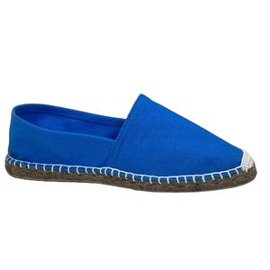 Qualité assurée tendance Espadrille Jute semelle intermédiaire couleur unie toile anti-glissante respirant Design plat été printemps - Product Image 1