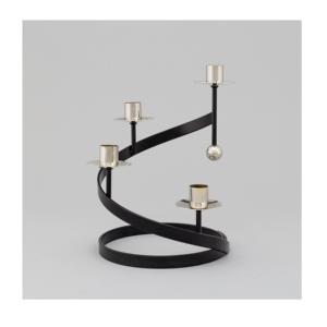 Canlde de diseño único de Metal, soporte con excelente equilibrio y resistente al viento - Product Image 6