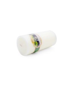 Velas perfumadas de pilar de marfil de parte superior plana de servicio ODM, decoración del hogar de etiqueta privada de lujo para bodas hechas a mano en Vietnam - Product Image 5
