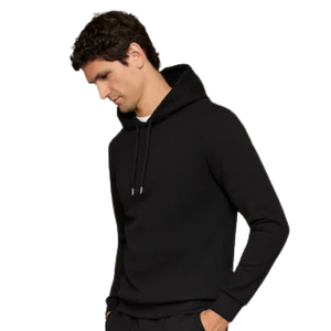 Sweat à capuche noir premium unisexe, vêtement d'hiver, polaire doux, sweat à capuche décontracté, mode de rue pour hommes et femmes, personnalisé - Product Image 4