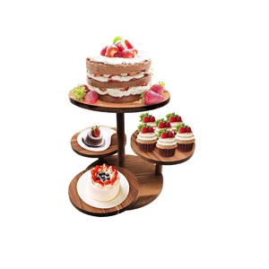 โลหะ 2 ยางขนมหวานคัพเค้กเสิร์ฟขาตั้งเค้กแต่งงานขาตั้งเค้กสําหรับงานแต่งงานวันเกิดวันวาเลนไทน์ตกแต่ง - Product Image 3