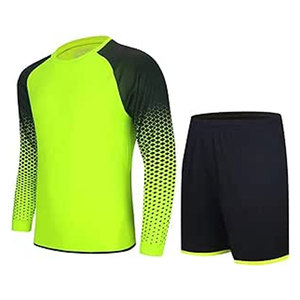 Uniformes de portero de entrenamiento Unisex cómodos de gran oferta, Conjunto de camiseta y pantalones cortos de fútbol, ropa de fútbol con logotipo y Color personalizados - Product Image 1