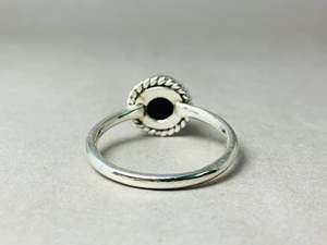 High Quality 925 <b>Sterling</b> <b>Silver</b> <b>Ring</b> Black Onyx Cabochon <b>Set</b> Bohemian Style Black Gemstone Jewelry Gift Item Factory Wholesale - Product Image 6