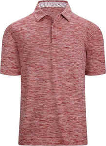 Polo de poliéster 100% de 215gsm de alta calidad, cuello bordado a rayas, talla XL, polo con logotipo personalizado - Product Image 2