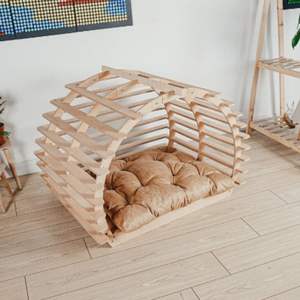 New Modern Design Wood <b>Bed</b> for <b>Pet</b> Sleek, Stylish and Comfortable for Dog Handmade High Quality and Cheap Price From Vietnam - Product Image 2