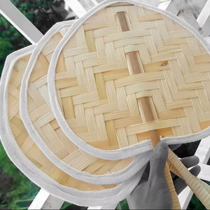 Éventails pliants en bambou éco-conscients, idéaux pour les rassemblements en plein air et les cadeaux mémorables pour les invités par 99 Gold Data - Product Image 1