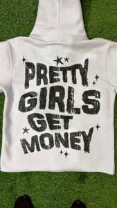 Women's Oversized Boxy Cotton Pullover <b>Hoodie</b> Winter Streetwear <b>Gym</b> <b>Hoodie</b> with Drop Shoulder & Heavyweight Custom Logo - Product Image 3