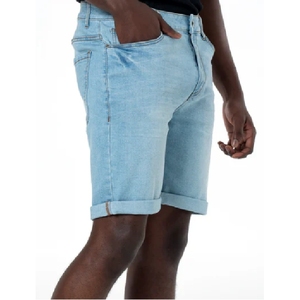 Comprar pantalones cortos de mezclilla holgados hechos a medida para hombres pantalones cortos de mezclilla lavados con ácido Vintage para hombres pantalones vaqueros holgados Jorts 2026 - Product Image 2