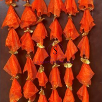 Décoration de mariage indien, cordes Gota Patti, glands, suspensions de porte, filets suspendus, bouquets, décoration de Diwali, décoration de Noël, suspensions de porte