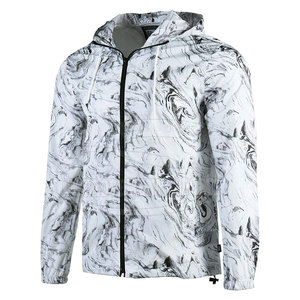 Chaqueta cortavientos de calidad superior con impresión por sublimación Chaqueta cortavientos hecha de poliéster para hombres - Product Image 2