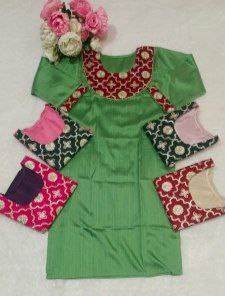 Kurta de Seda Jacquard con Diseño Artístico, Estilo Cut-Paste, para Uso Diario, Precio al por Mayor, Prenda Étnica, Color Vino, Algodón, Secado Rápido, Multicolor, para Mujer - Product Image 2