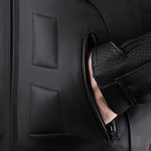 Men's High Quality Custom Waterproof Winter Motorbike Jacket Genuine Leather Breathable Windproof Customizable Design for - Product Image 6