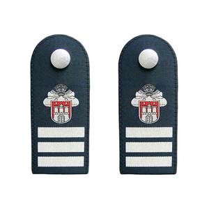 Épaulettes de protection pour épaulettes tressées, épaulettes bleu marine, épaulettes de lieutenant de grade junior, ingénieur civil - Épaulettes féminines - Product Image 4