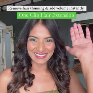 Extensions de cheveux à clipser, lot de 2, 100% cheveux humains - Product Image 2
