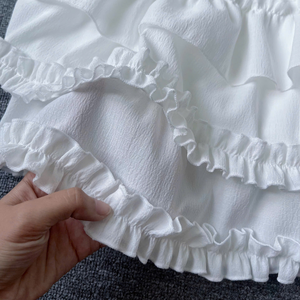 Conjunto de 2 piezas de punto 2025 para mujer, cárdigan de manga larga con cordones y cuello cuadrado, Top con minifalda estilo pastel, atuendo elegante - Product Image 3