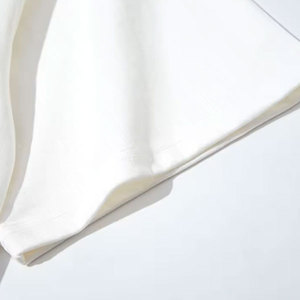 เสื้อยืดออกกำลังกายยิมฟิตเนส ยูนิเซ็กซ์ พิมพ์โลโก้ได้ตามต้องการ เนื้อผ้าโพลีเอสเตอร์/คอตตอน ระบายอากาศได้ดี น้ำหนักเบา ลายเรียบ สำหรับออกกำลังกายและฟิตเนส - Product Image 4