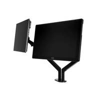 Ressort à gaz Support seul Moniteur Support D'ordinateur de Moniteur Réglable Bras Oscillant Noir