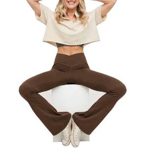 กางเกงขาบานแฟชั่นลำลองสำหรับผู้หญิงดีไซน์พรีเมียมระบายอากาศได้ดีชุดกีฬาซักด้วยเครื่องได้ - Product Image 4