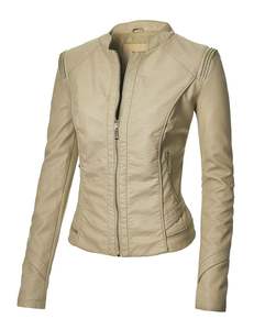 Vestes en cuir véritable de haute qualité: une durabilité de base de mode classique élégance élégante intemporelle mode mat brillant - Product Image 6