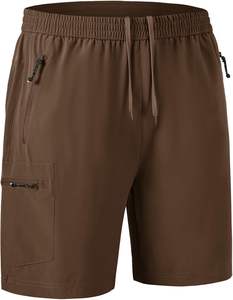 Shorts Awrah pour hommes OEM 2025, pantalon musulman mi-long, décontracté, Sunnah, islamique, uni, teint, vêtements de sport, shorts Awrah pour hommes Sunnah - Product Image 3