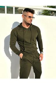 Les survêtements pour hommes fabriqués en usine personnalisent le logo Prix abordable créez votre idée de survêtements pour hommes - Product Image 5