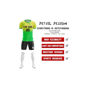 2025 Uniforme de fútbol al por mayor hecho en fábrica en Nuevo diseño Conjunto de ropa deportiva Entrenamiento Camiseta de equipos de fútbol original - Product Image 3