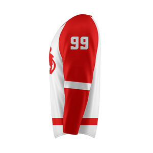 Maillot de hockey sur glace en gros pour uniformes d'équipe, conception personnalisée, maillot de hockey sur glace pour jeunes, usine - Product Image 3