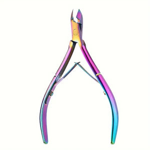 Pince à cuticules de précision à ouverture large, lame courbée pour ongles, coupe-ongles en acier inoxydable avec coupe précise - Product Image 1