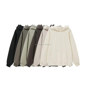 Sudadera con Capucha de Algodón Grueso de Marca Personalizada de Alta Gama, Sudadera con Capucha Gruesa para Parejas, Conjuntos para Hombre - Product Image 1