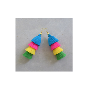 Último diseño, joyería para mujer, conjunto de pendientes bohemios con borlas, pendientes de moda de calidad admirable al mejor precio - Product Image 4