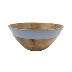 Cuencos para servir, cuenco de fruta de forma redonda de madera esmaltada naranja, acabado Natural para mesa, hogar y hoteles, comida y aperitivos hechos a mano - Product Image 5