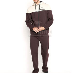 ชุดวอร์มผ้าฝ้าย100% ระบายอากาศมีขนาดและมีฮู้ดชุดฤดูหนาวออนไลน์สำหรับผู้ชาย - Product Image 1