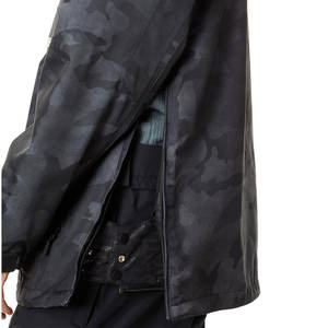 Chaqueta cortavientos de diseño personalizado de alta calidad con cuello con capucha Color sólido Ropa de calle Cortavientos - Product Image 4