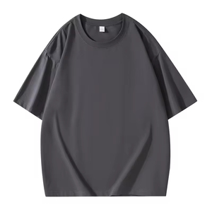 Alta calidad nuevo diseño personalizado 2024 hombres algodón camisetas de gran tamaño Streetwear peso pesado - Product Image 6