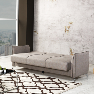 Sofá cama de tela convertible europeo, sofá cama Individual Doble plegable, muebles de sala de estar, sofá cama ahorrador de espacio - Product Image 3