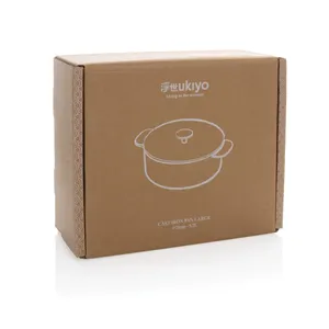 Ukiyo Custom Merchandising Grande cocotte en fonte de qualité supérieure pour une expérience de cuisson optimale - Product Image 6