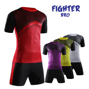 Venta al por mayor de camisetas de fútbol de manga corta de diseño personalizado transpirable de talla grande uniforme deportivo sublimación de color para jugadores de fútbol - Product Image 1