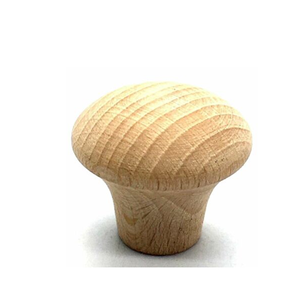 Boutons en bois de couleur naturelle Quincaillerie pour meubles Fourniture d'usine Boutons de tiroir Quincaillerie Bouton en bois Prix bon marché et produit en bois - Product Image 3