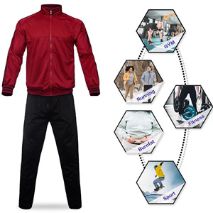 Survêtements de sport grande taille pour hommes sweat à capuche à manches longues et pantalons de survêtement automne hiver deux pièces survêtement - Product Image 4