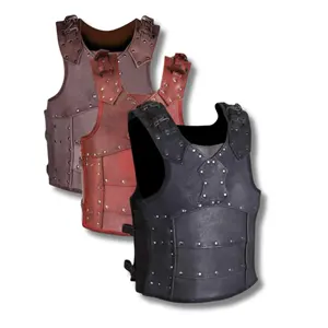 Traditional high quality Viking festival vest biker Historical reenactment armor Viking Chest Plate Medieval Waistcoat