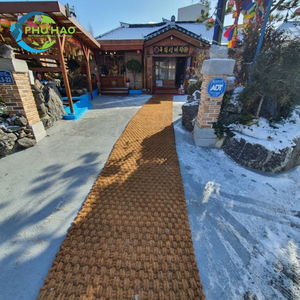 Article populaire Exportation depuis le Vietnam PALM MAT / COIR BLANKET Améliorer et protéger les surfaces au sol avec Cocomat durable - Product Image 3