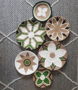 Plaque suspendue en jonc de mer sont fabriqués à la main au cœur du Vietnam à partir de matériaux 100% naturels et sont parfaits pour votre maison confortable - Product Image 6