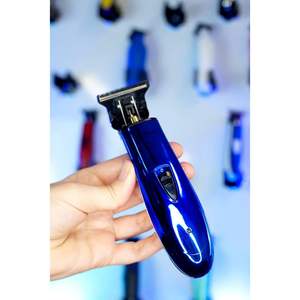 Tondeuse à cheveux professionnelle sans fil pour hommes, tondeuse à barbe à lames à écartement zéro, lame en acier inoxydable, étanche IPX7, USB - Product Image 2