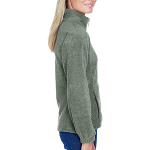 แจ็กเก็ตขนแกะขั้วโลกมีซิปรูดซิปสำหรับผู้หญิงแจ็คเก็ตขนแกะขั้วโลกสามในหนึ่งเทคโนโลยีกลางแจ้งเสื้อแจ็คเก็ตขนแกะขั้วโลกลำลองฤดูหนาว - Product Image 6